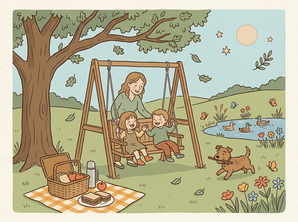 A picnic in the park